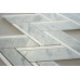 White Carrara, Thassos White, Polished Multi 15x15 1/2