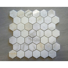 Calacatta Gold  2" Hexagon