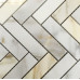 Calacatta Gold 1'' x 4'' Herringbone