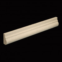 CREMA MARFIL MOULDING POLISHED, SIZE 12" x3/4" x1.8"