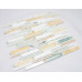 CANE SERIES POLISHED (MING GREEN, THASSOS WHITE, HONEY ONYX)(SIZE RANDOM, 1 SF/SHEET) 5 PC/BOX