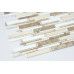 CANE SERIES POLISHED (CREAM MARFIL, LIGHT EMPERADOR, THASSOS WHITE) (SIZE RANDOM, 1 SF/SHEET) 5 PC/ BOX