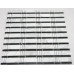 BAMBOO SERIES BLACK MARQUINA, BIANCO CARRARA POLISHED (1 SF/SHEET, 5 PC/BOX)