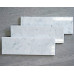 WHITE CARRARA 4x12 POLISHED (1 SF/SHEET, 5 PC/BOX)