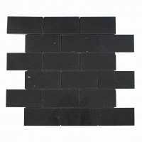 NERO MARQUINA 2x4 SPLIT FACED (1 SF/SHEET, 5 PC/BOX)