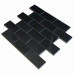 NERO MARQUINA 2x4 SPLIT FACED (1 SF/SHEET, 5 PC/BOX)