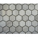 WOODEN GRAY POLISHED, SIZE 1 1/4" HEXAGON, 0.90 SF/SHEET